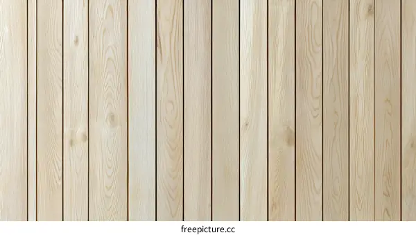 Natural Light Beige Wood Plank Texture Background