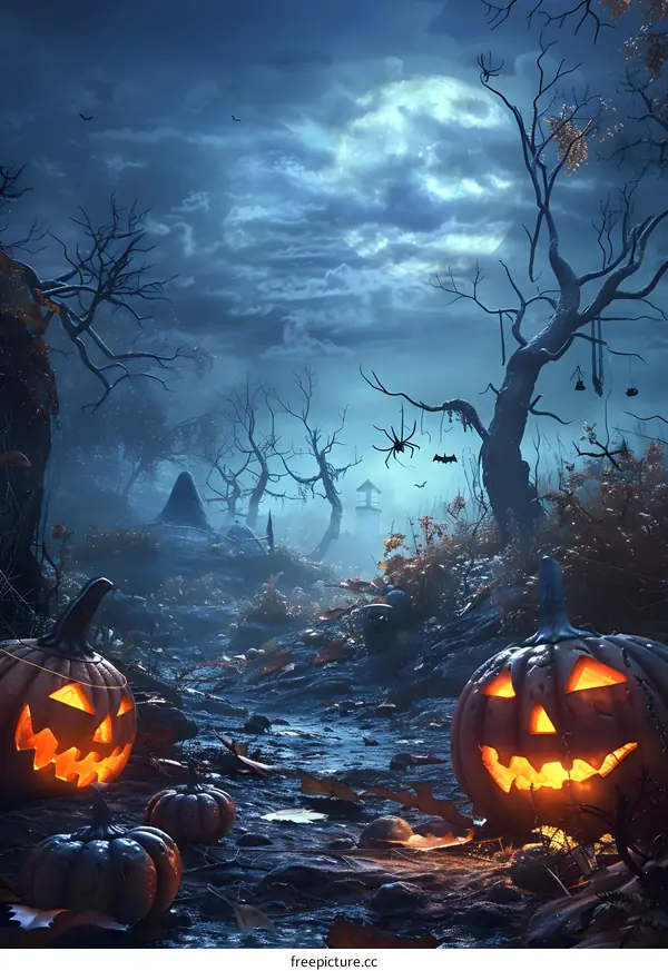 Halloween Pumpkin Jack-o-lantern