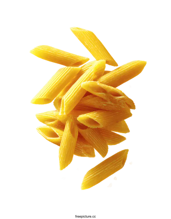 [Transparent Background PNG]Delicious Pasta Penne Food Studio Shot