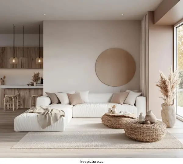 Modern Minimalist Living Room Interior Design