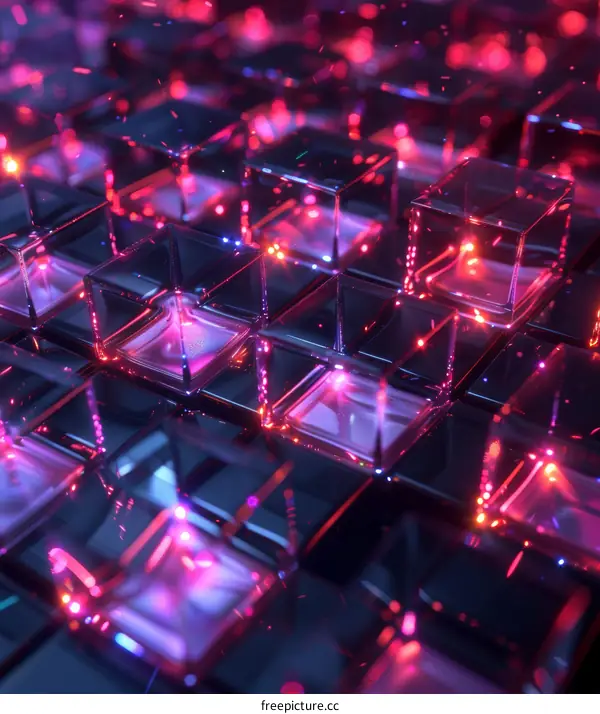 Glowing Cubes