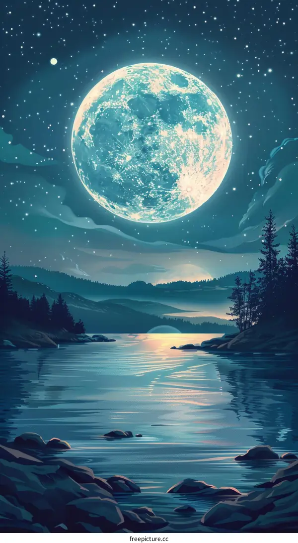 The Blue Moon is a beautiful sight to behold