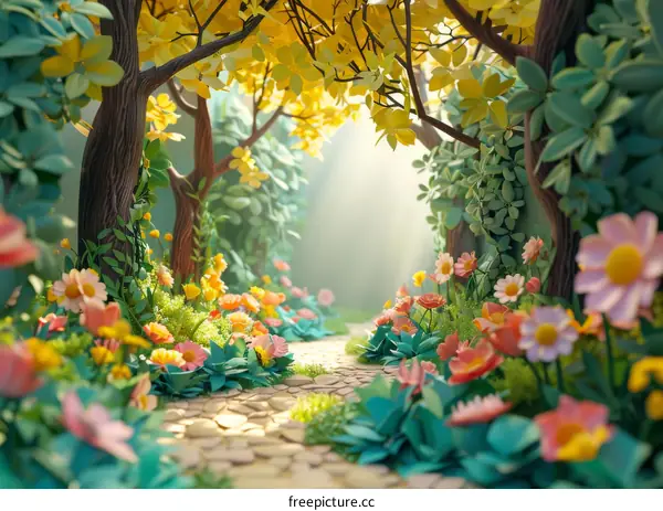 Mystical Journey Through the Enchanted Forest