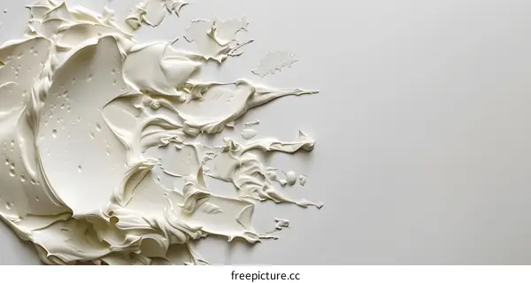 white thick oil paint texture