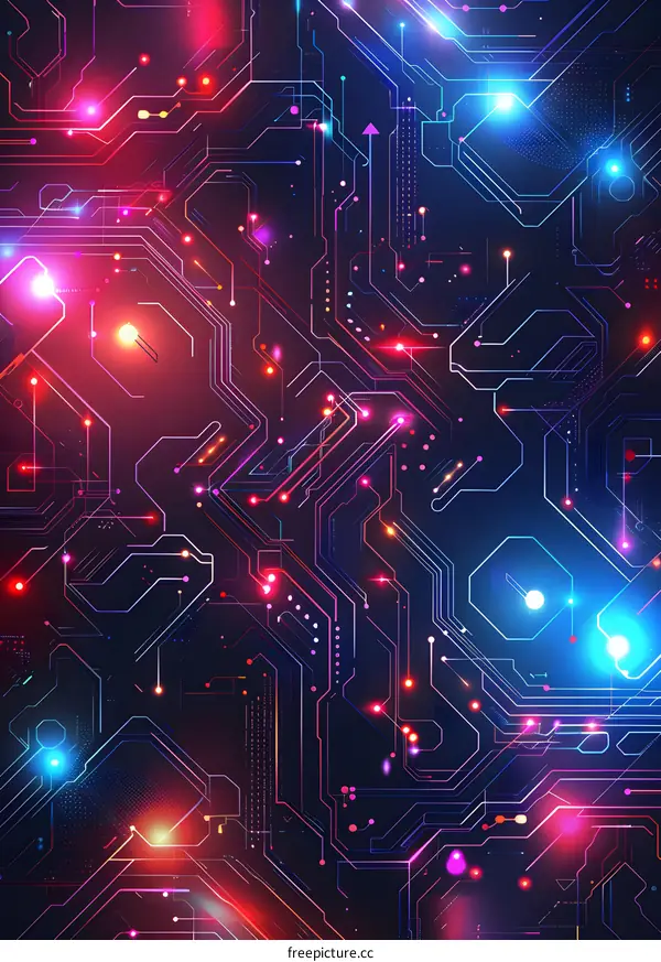 Colorful Technology Circuit Board