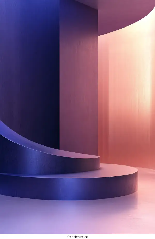 Abstract Modern Interior Design Concept