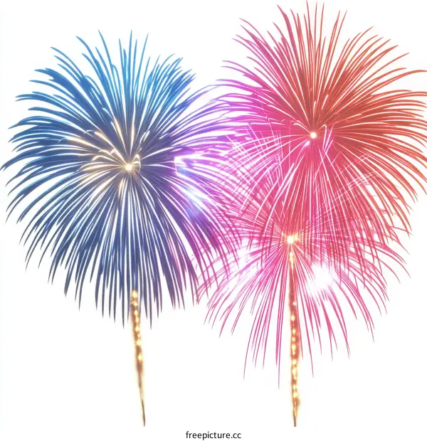 Beautiful Fireworks Explosion Design