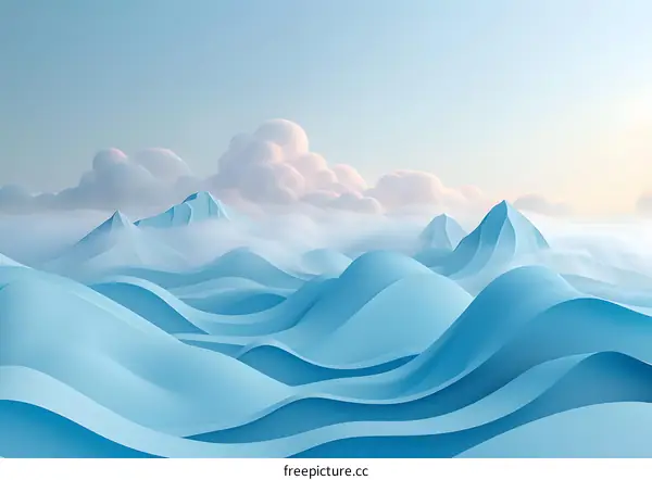 Glacier and Snow Mountain