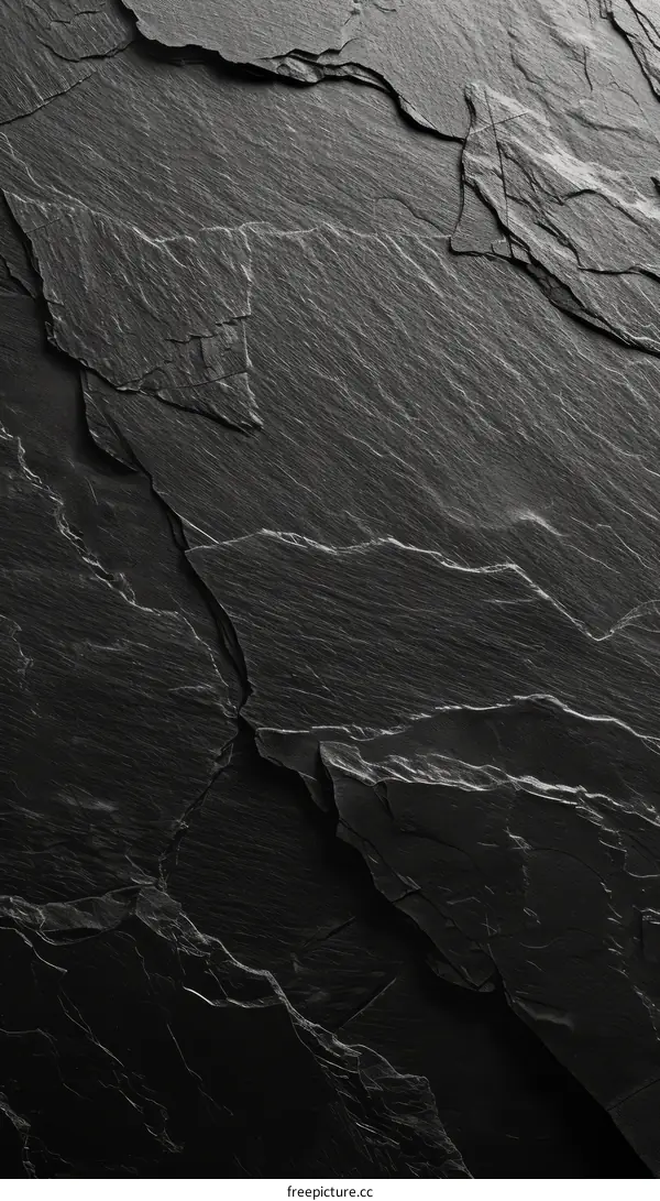 Black slate texture background
