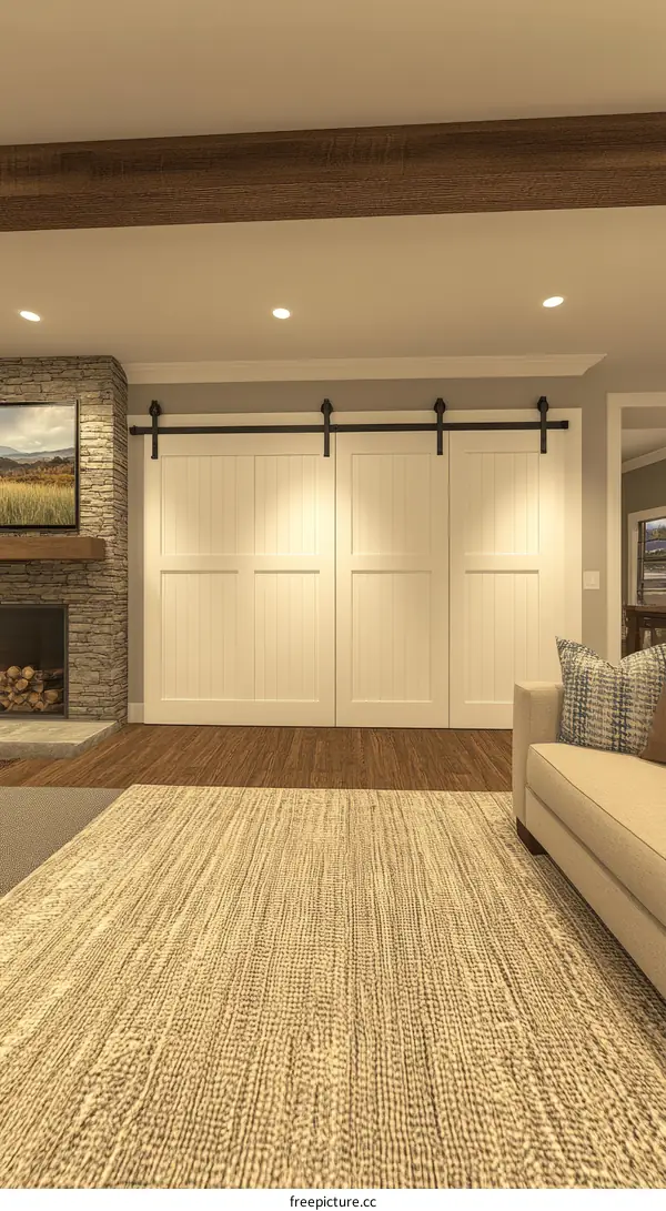 Modern Farmhouse Living Room Interior Design