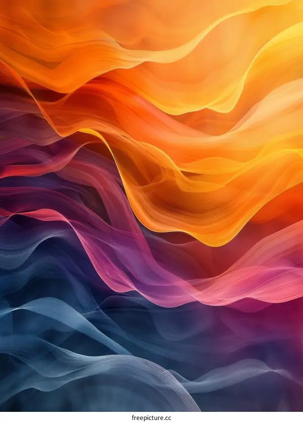 Surreal Waves of Color and Motion
