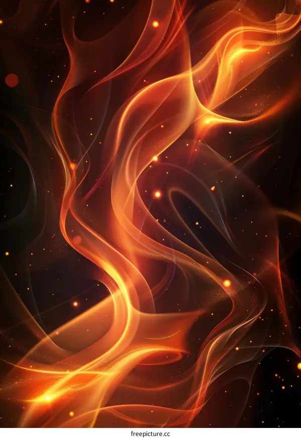 Burning Flame: Heat, Light, Energy in Motion