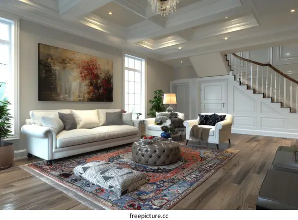 Modern Minimalist Living Room Interior Design