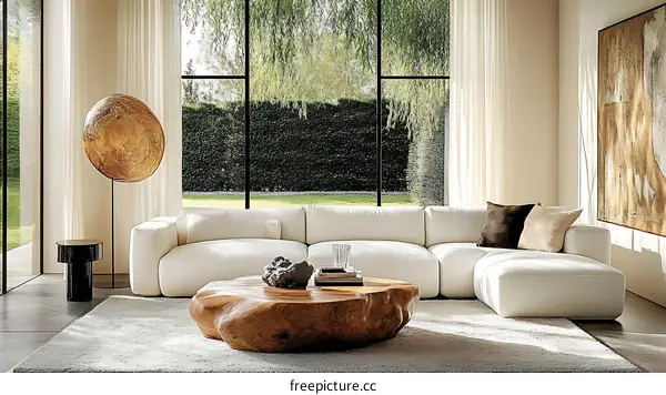 Modern Minimalist Living Room Interior Design