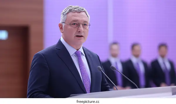 Business Meeting in Conference Hall