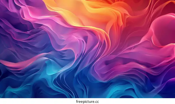 Colorful Wavy Gradient