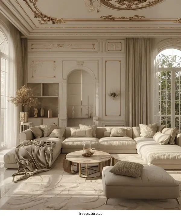 Luxurious Living Room Design