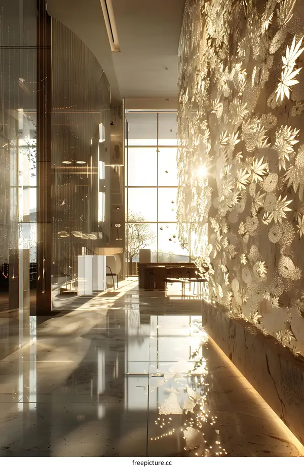 Hotel Lobby Interior