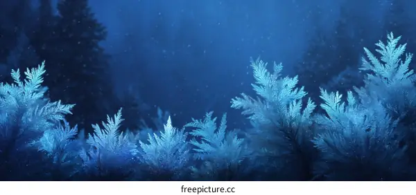 Winter Forest Frozen Patterns