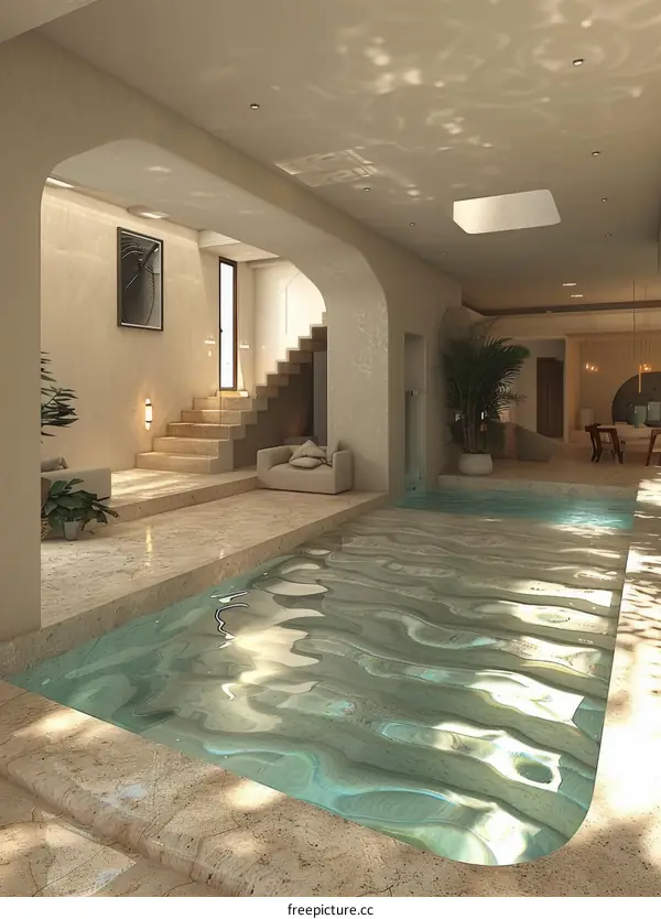 Modern Luxurious Villa with Indoor Pool