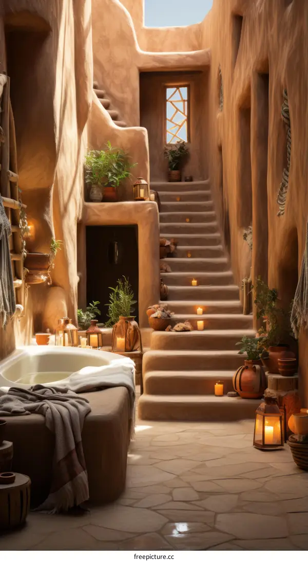 Stairway to Heaven Amid the Desert