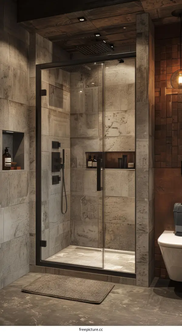 Modern style shower room