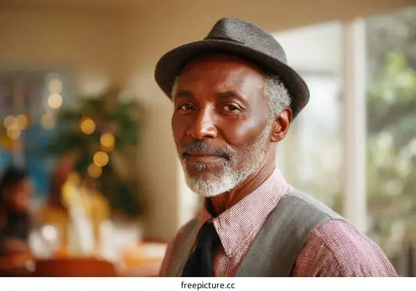 Portrait of a Senior African American Man