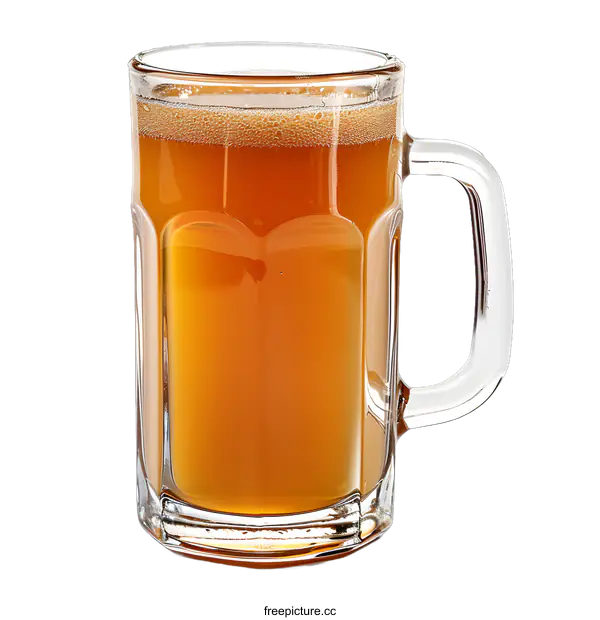 [Transparent Background PNG]A glass of apple cider