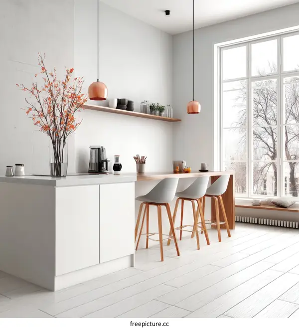 Modern Minimalist Kitchen Interior Design