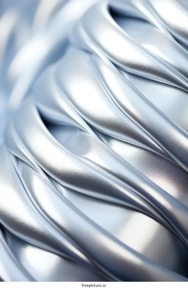 silver gray wrinkled texture background