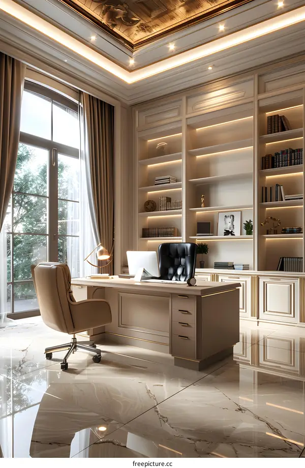 Luxury Home Office Interior Design