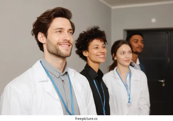 Diverse Medical Professionals Team Collaboration