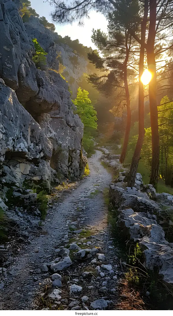 Golden Sunset Hiking Trail