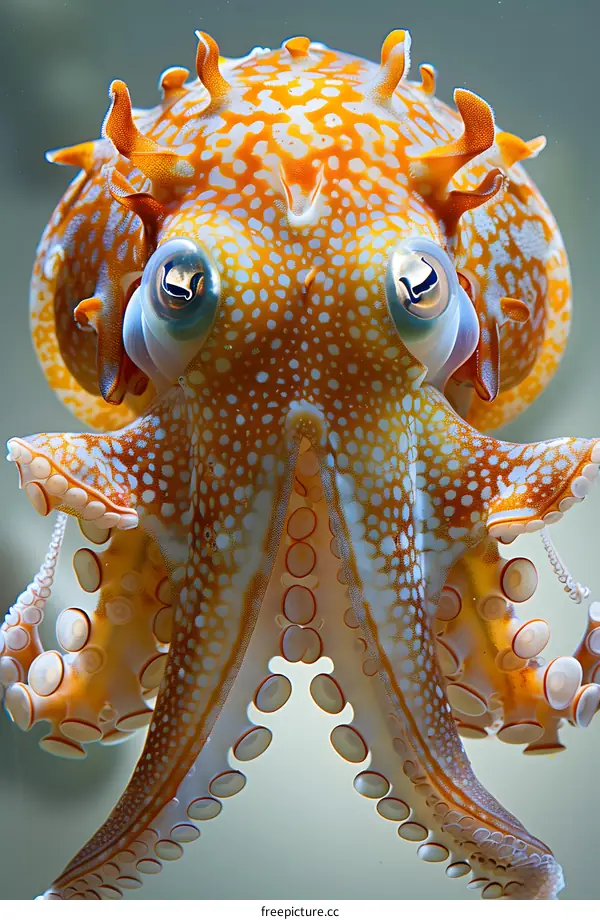Close Up of a Flamboyant Cuttlefish