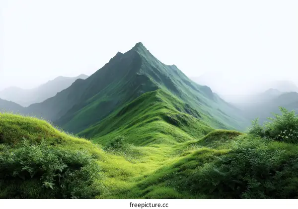 Green Mountain Landscape Scenery