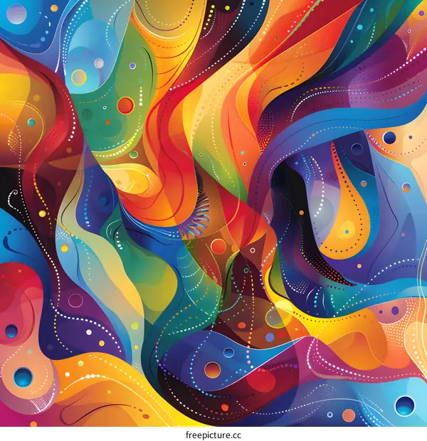 Colorful Abstract Painting