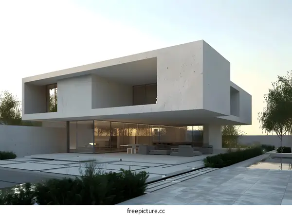 Modern Concrete House Exterior Design