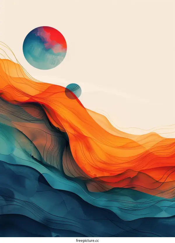 Colorful Abstract Painting