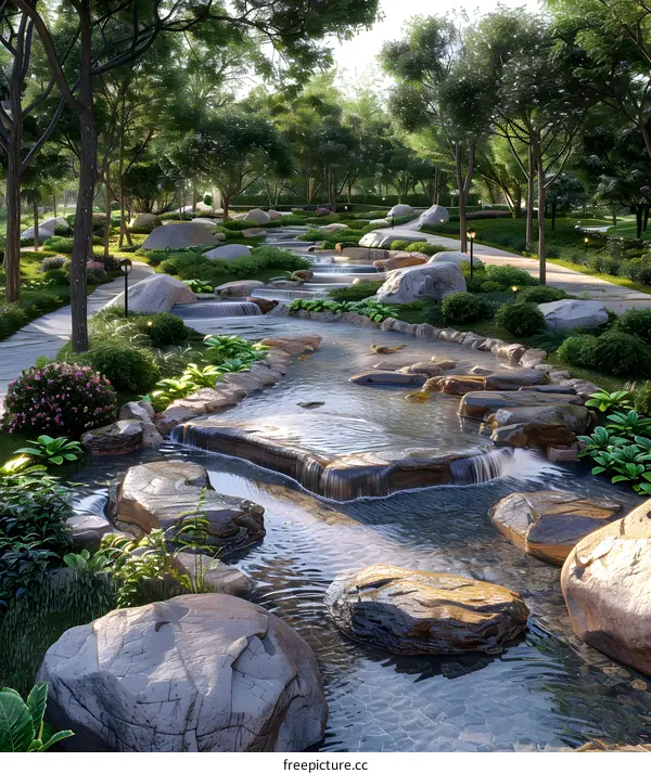 Landscape design renderings