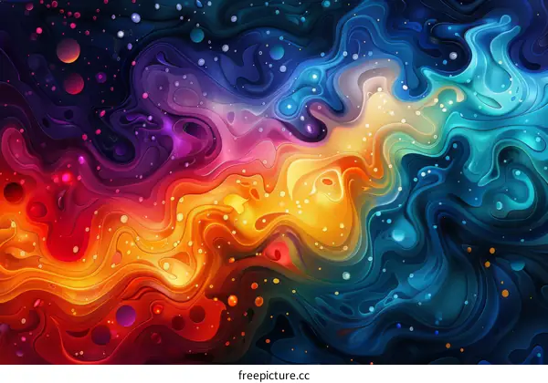 Vivid Liquid in Motion