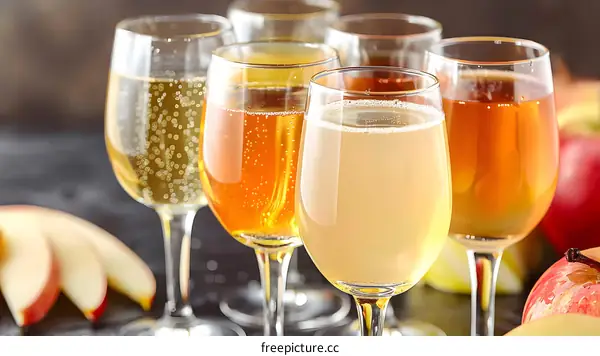 Different Types Of Sparkling Apple Cider