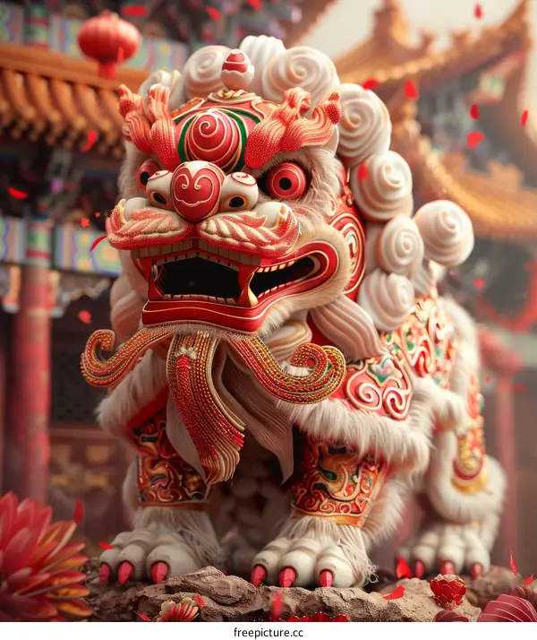 Lion dance