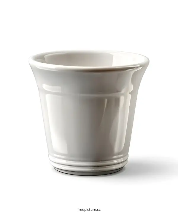 white ceramic cup