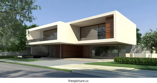 Modern House with Minimalist Design