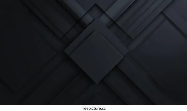 Abstract Dark Geometric Background Design