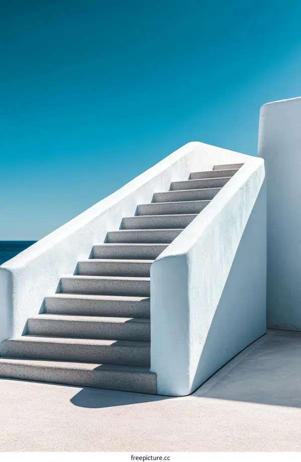 Modern Architecture Exterior Stairs Design