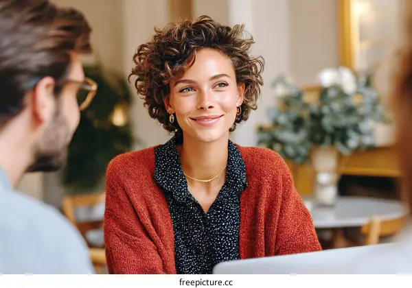 Business Meeting Conversation Two People