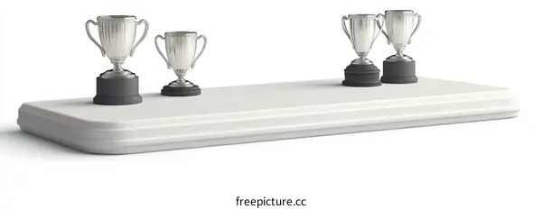 Award Winners Trophy Display Platform