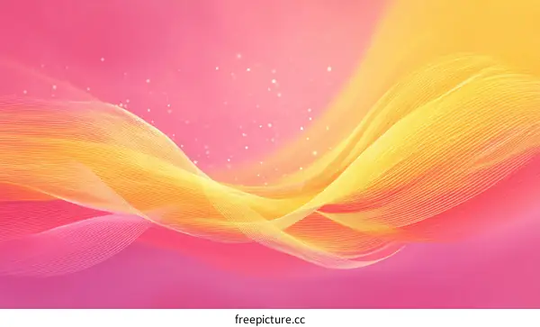 Abstract Colorful Wave Design