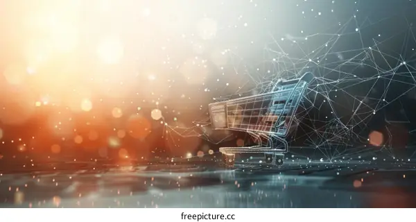 E-commerce Concept: Online Shopping & Global Trade